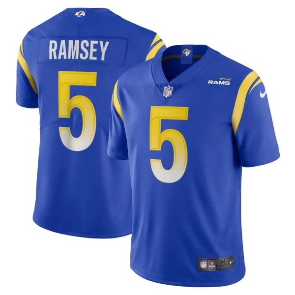 Jalen ramsey los angeles rams nike team vapor limited jersey Royal