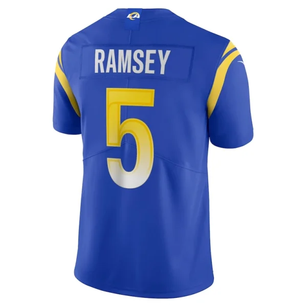 Jalen ramsey los angeles rams nike team vapor limited jersey Royal L