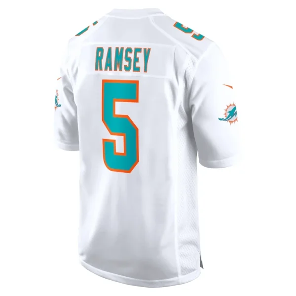 Jalen ramsey miami dolphins nike away game jersey White L