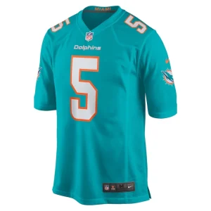 Jalen ramsey miami dolphins nike team color game jersey Aqua M