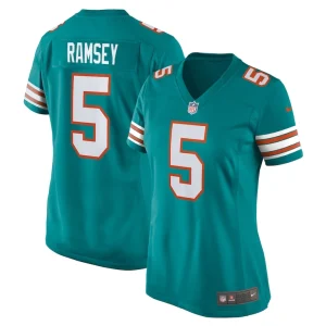 Jalen ramsey miami dolphins nike womens alternate game jersey Aqua