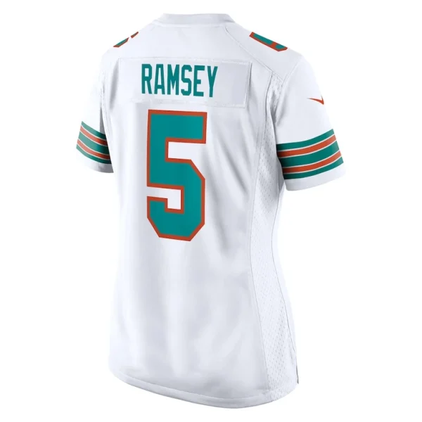Jalen ramsey miami dolphins nike womens alternate game jersey White L