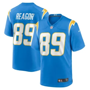 Jalen reagor los angeles chargers nike team game jersey Powder blue