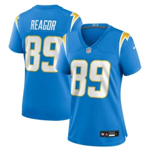Jalen reagor los angeles chargers nike womens team game jersey Powder blue