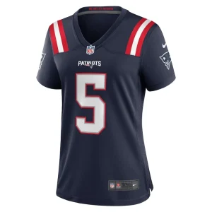 Jalen reagor new england patriots nike womens team game jersey Navy M