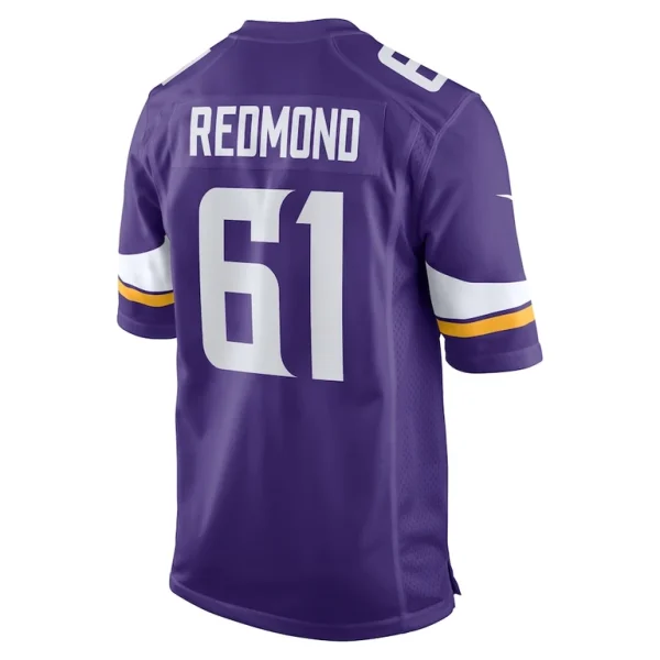 Jalen redmond minnesota vikings nike game jersey Purple L