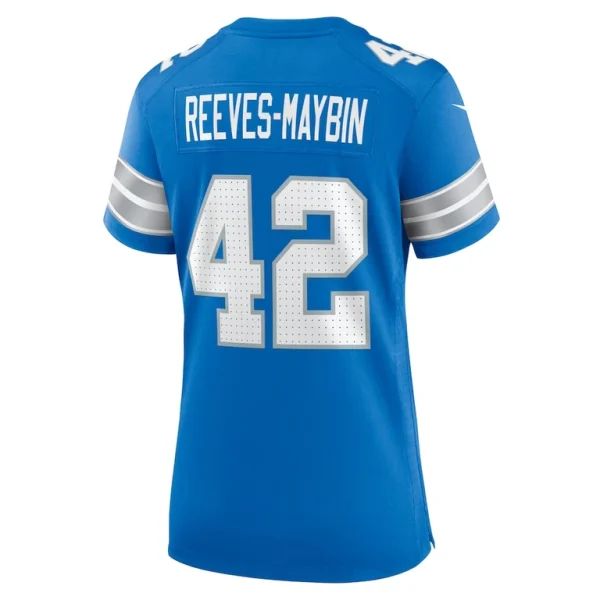 Jalen reeves maybin detroit lions nike womens team game jersey Blue L