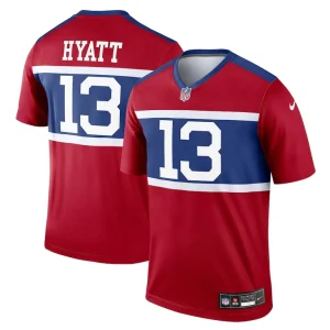 Jalin hyatt new york giants nike alternate legend player performance top Red
