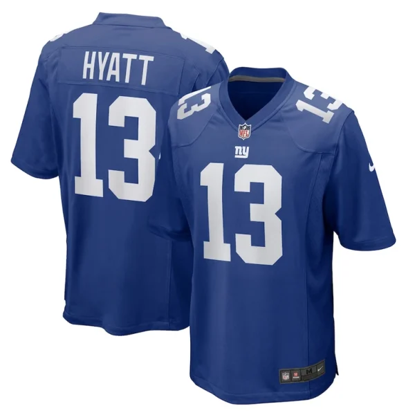 Jalin hyatt new york giants nike team game jersey Royal