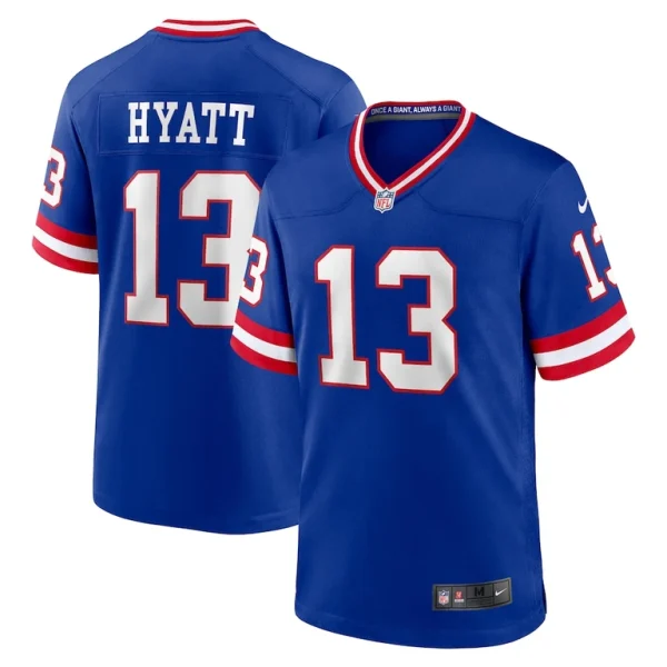 Jalin hyatt new york giants nike team game jersey Royal