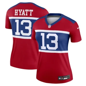 Jalin hyatt new york giants nike womens alternate legend player performance top Red