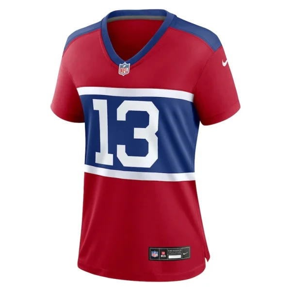 Jalin hyatt new york giants nike womens alternate player game jersey Century red M