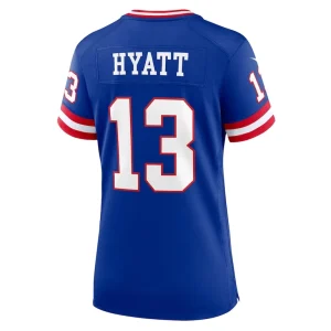 Jalin hyatt new york giants nike womens team game jersey Royal L