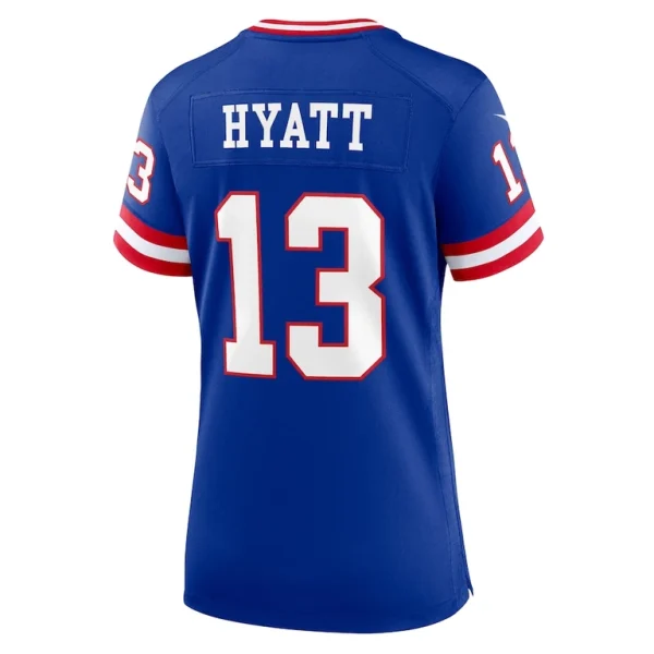 Jalin hyatt new york giants nike womens team game jersey Royal L