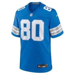 Jalon calhoun detroit lions nike game jersey Blue M