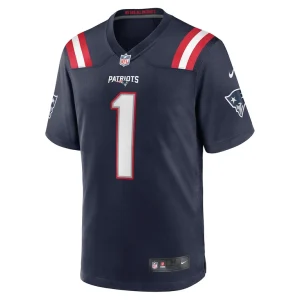 Jalynn polk new england patriots nike team game jersey Navy M