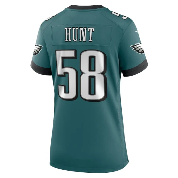Jalyx hunt philadelphia eagles nike womens team game jersey Midnight green L