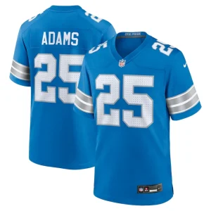 Jamal adams detroit lions nike team game jersey Blue