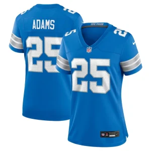 Jamal adams detroit lions nike womens team game jersey Blue