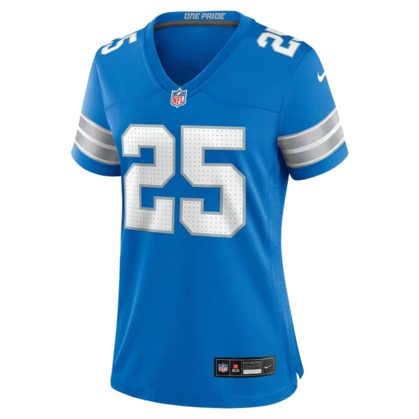 Jamal adams detroit lions nike womens team game jersey Blue M