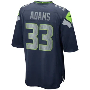 Jamal adams seattle seahawks nike game player jersey College navy L