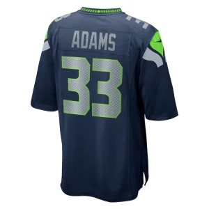 Jamal adams seattle seahawks nike game team jersey College navy L