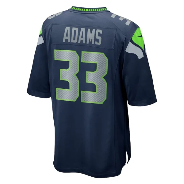 Jamal adams seattle seahawks nike game team jersey College navy L
