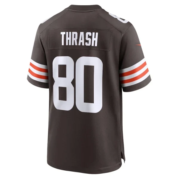 Jamari thrash cleveland browns nike team game jersey Brown L