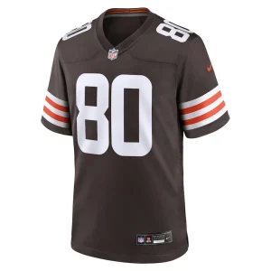 Jamari thrash cleveland browns nike team game jersey Brown M