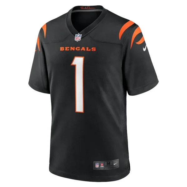Jamarr chase cincinnati bengals nike game jersey Black M