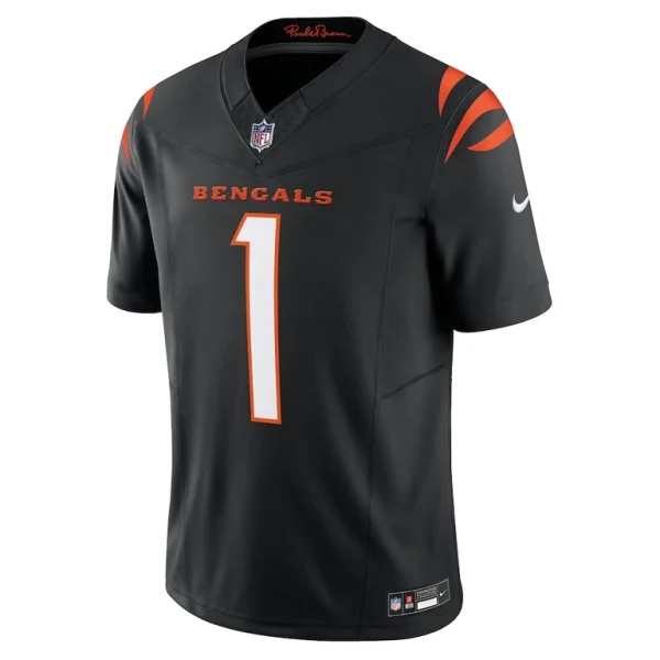 Jamarr chase cincinnati bengals nike vapor f.u.s.e. limited jersey Black M