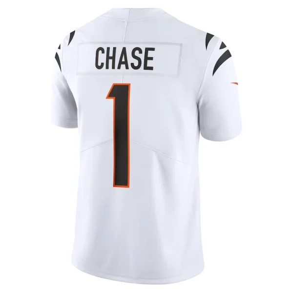 Jamarr chase cincinnati bengals nike vapor untouchable limited jersey White L