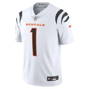 Jamarr chase cincinnati bengals nike vapor untouchable limited jersey White M