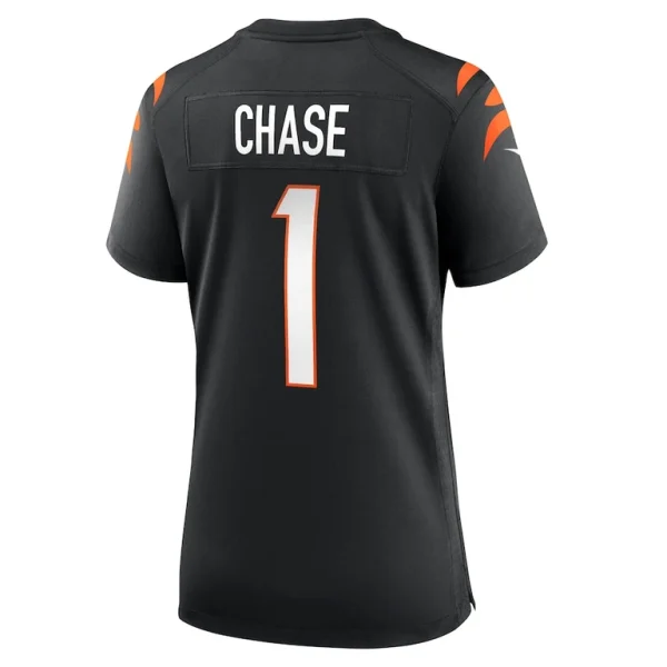 Jamarr chase cincinnati bengals nike womens game jersey Black L