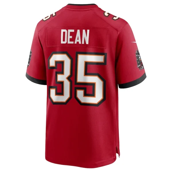 Jamel dean tampa bay buccaneers nike game jersey Red L