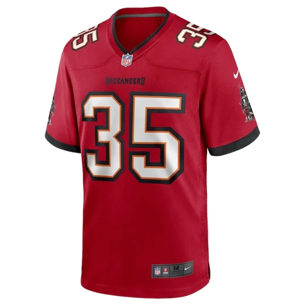 Jamel dean tampa bay buccaneers nike game jersey Red M