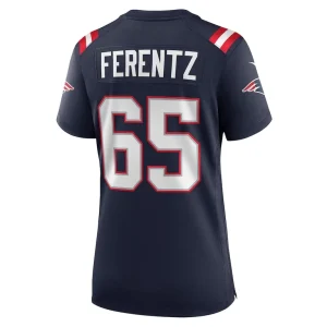 James ferentz new england patriots nike womens game jersey Navy L