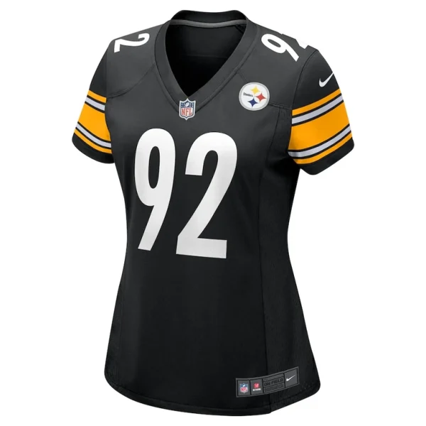 James harrison pittsburgh steelers nike womens retired game jersey Black M