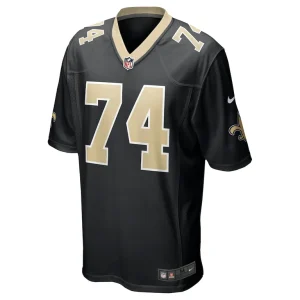 James hurst new orleans saints nike game jersey Black M