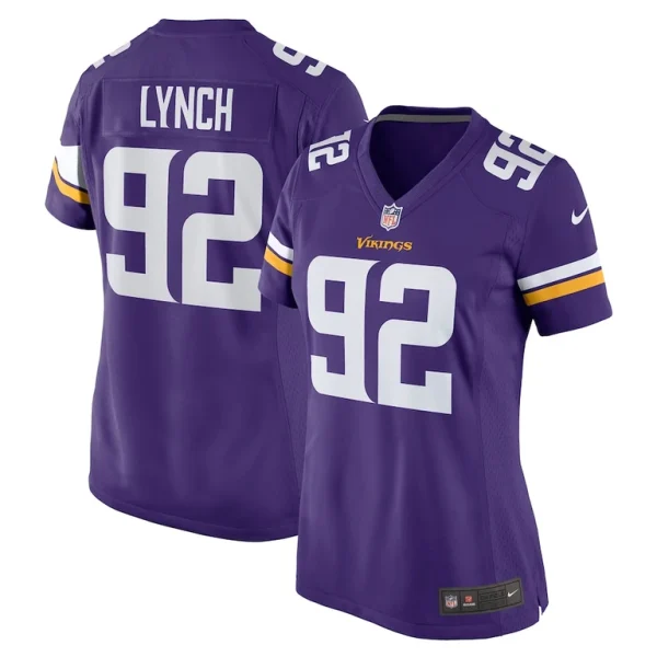 James lynch minnesota vikings nike womens game player jersey Purple