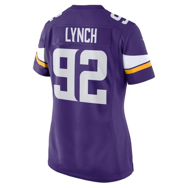 James lynch minnesota vikings nike womens game player jersey Purple L