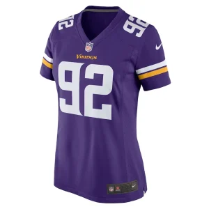 James lynch minnesota vikings nike womens game player jersey Purple M