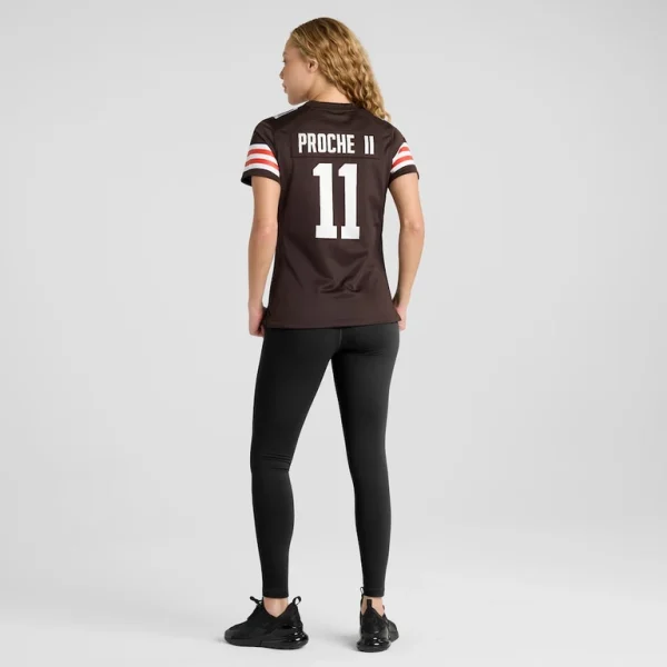 James proche ii cleveland browns nike womens game jersey Brown 2XL