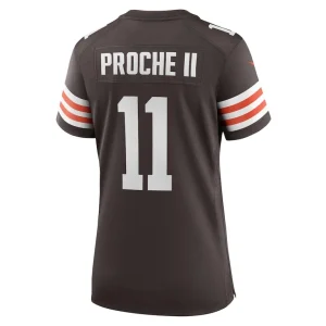 James proche ii cleveland browns nike womens game jersey Brown L