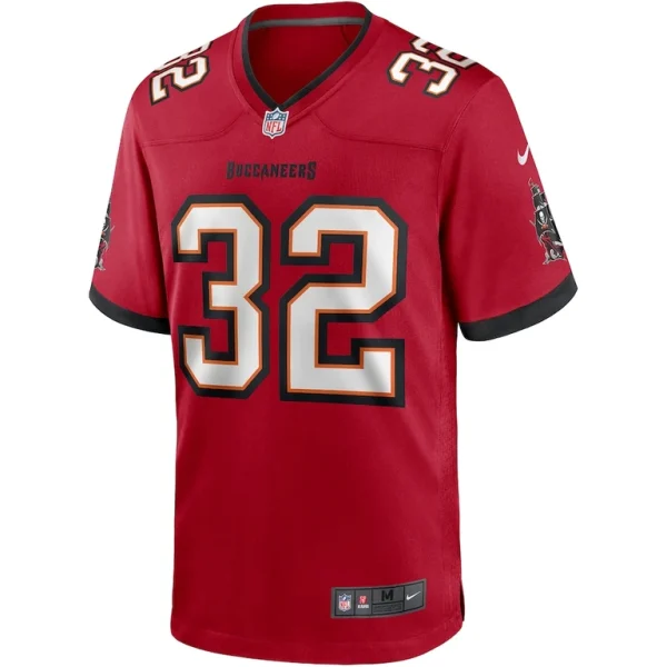 James wilder tampa bay buccaneers nike game retired player jersey Red M