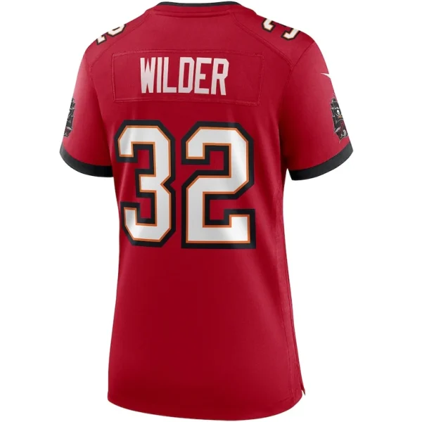 James wilder tampa bay buccaneers nike womens game retired player jersey Red L