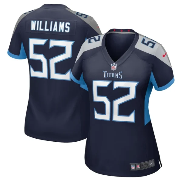 James williams tennessee titans nike womens game jersey Navy