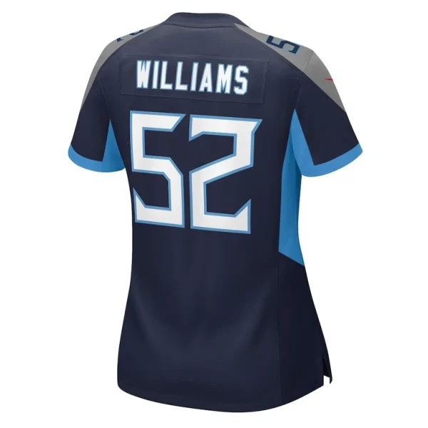 James williams tennessee titans nike womens game jersey Navy L