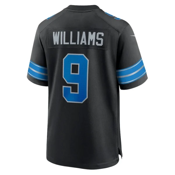 Jameson williams detroit lions nike 2nd alternate game jersey Black L