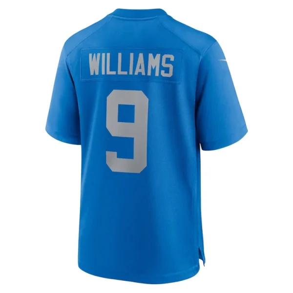 Jameson williams detroit lions nike alternate game jersey Blue L